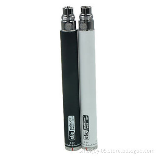 Electronic cigarette, wholesale ego twist battery 650, 900, 1,100, 1,300mAh